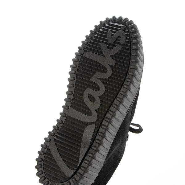 Clarks（クラークス） レディース 厚底 モカシン ブーツ ヒール高4.5cm
