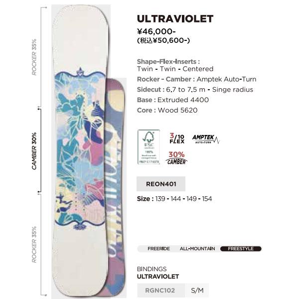 ROSSIGNOL（ロシニョール） 板 スノーボード スノボ ULTRAVIOLET
