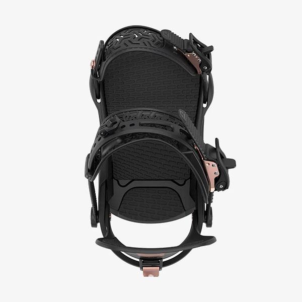 新品未使用品　UNION Juliet スノーボードビンディング 花柄/ブラック UNION BINDING UNION ユニオン バインディング JULIET ジュリエット