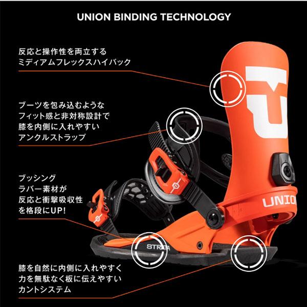 ユニオン ストラータ ビンディング チーム ハイバック UNION STRATA
