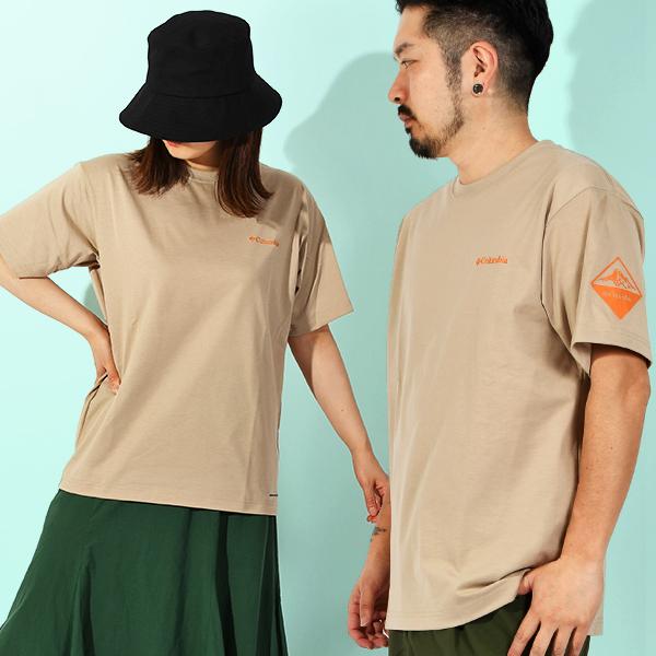 ゆうパケット対応可能！コロンビア 半袖Tシャツ Columbia メンズ レディース アーバンハイク ロゴ UVカット 吸湿速乾 PM0746 2024春夏新作｜elephant｜22