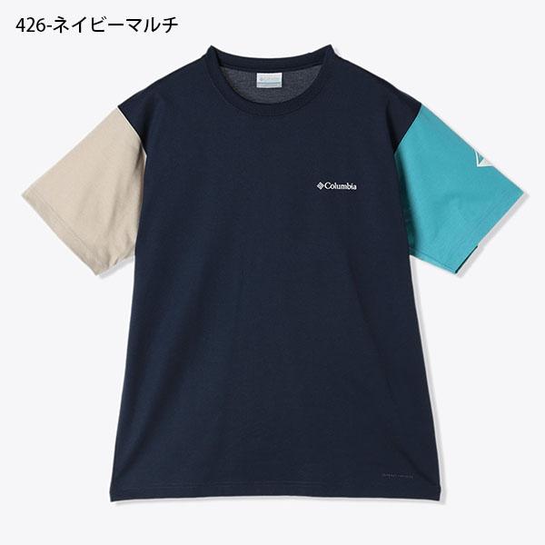 ゆうパケット対応可能！コロンビア 半袖Tシャツ Columbia メンズ レディース アーバンハイク ロゴ UVカット 吸湿速乾 PM0746 2024春夏新作｜elephant｜11