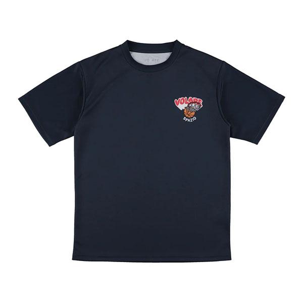 ゆうパケット対応可能！接触冷感 スパッツィオ メンズ レディース 半袖 Tシャツ Volareダンクプラシャツ プラクティスシャツ バスケットボール ウェア VB-0013 | Spazio | 04