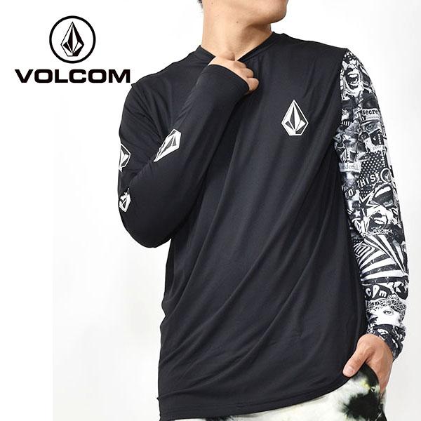 ラッシュガード メンズ ボルコム Volcom 長袖 紫外線防止 Uvカット ストレッチ サーフ 海水浴 プール ビーチ 3124 22春夏新作 10 Off 21年レディースファッション福袋