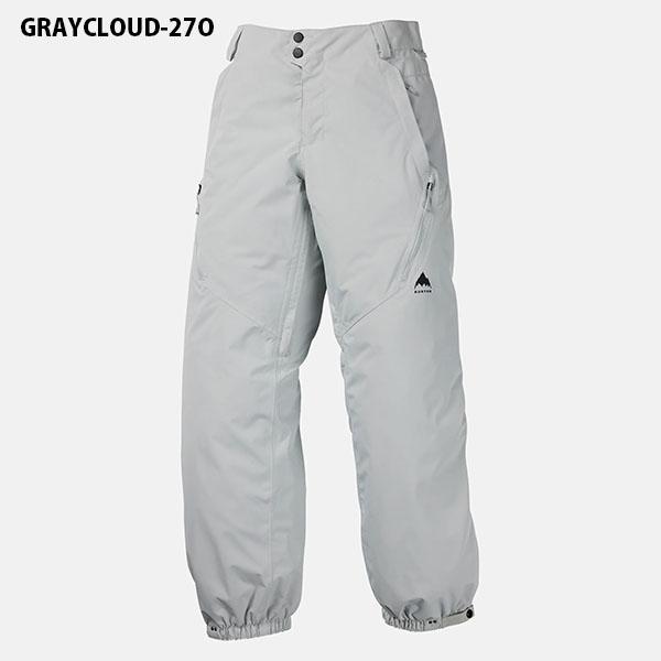 美品 Burton[ak] スノーボードパンツ グレー BURTON（バートン） スノーボードウェア メンズ パンツ 24-25 Burton