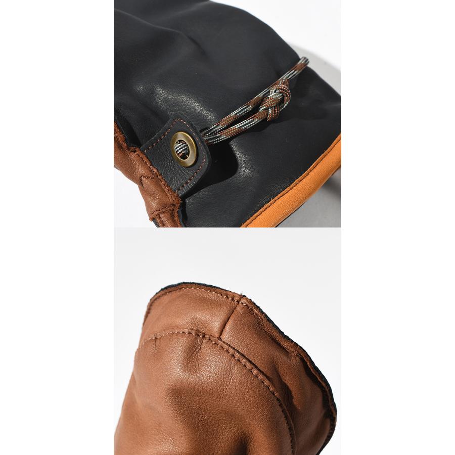 HESTRA（ヘストラ） レザーミトン Wakayama Mitt MITTEN メンズ ミトン