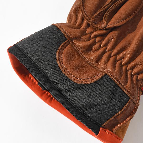 HESTRA（ヘストラ） レザーグローブ Wakayama メンズ 五指 本革 天然