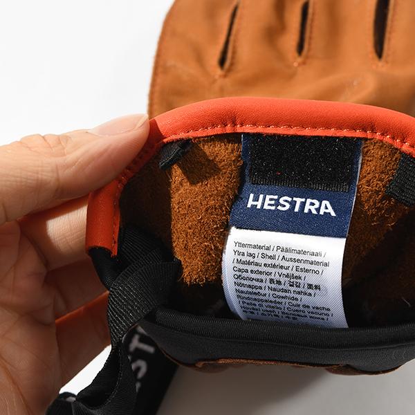 HESTRA（ヘストラ） レザーグローブ Wakayama メンズ 五指 本革 天然