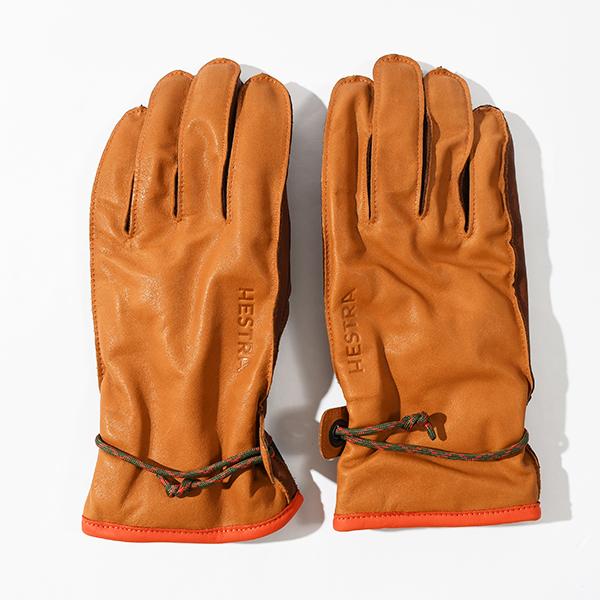 HESTRA（ヘストラ） レザーグローブ Wakayama メンズ 五指 本革 天然