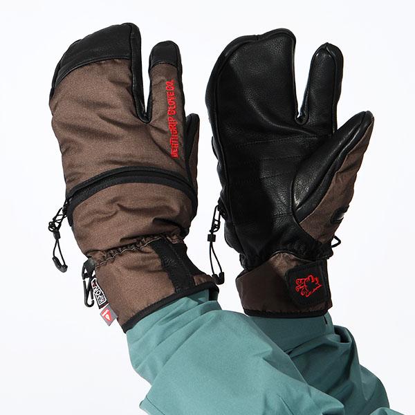 デスグリップグローブ　スキースノーボードグローブ　レザー新品未使用BLACK L スノーボード デスグリップ グローブ DEATHGRIP GLOVE レディース