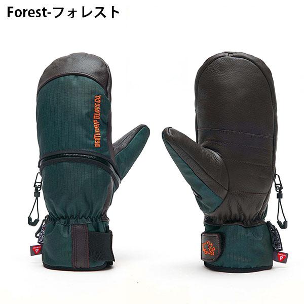 DEATH GRIP GLOVE CO. ブラックミトン　Mサイズ スノーボード ミトン デスグリップ グローブ DEATHGRIP GLOVE
