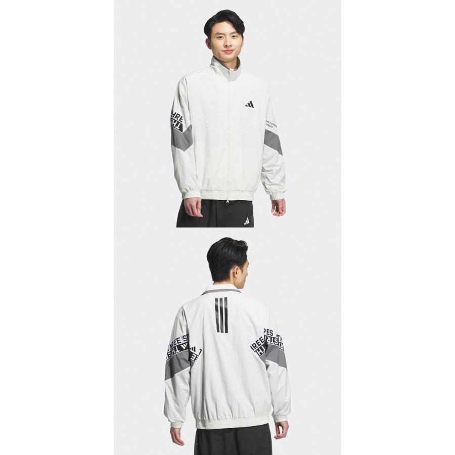 30%off アディダス メンズ レディース ウインドブレーカー adidas M WORD ウーブンジャケット ナイロン ウインドジャケット 2025秋冬新作 WM005 | adidas | 05