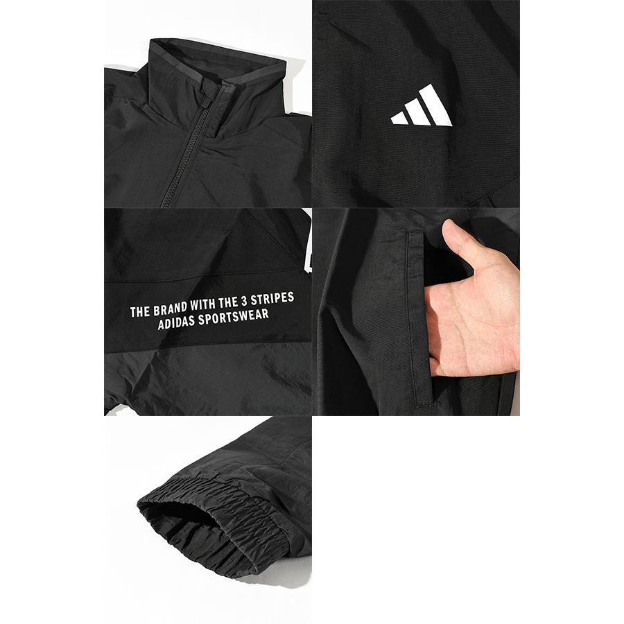 adidas ブラック ジャケット S 新品タグ付き adidas（アディダス） メンズ レディース ウインドブレーカー adidas M