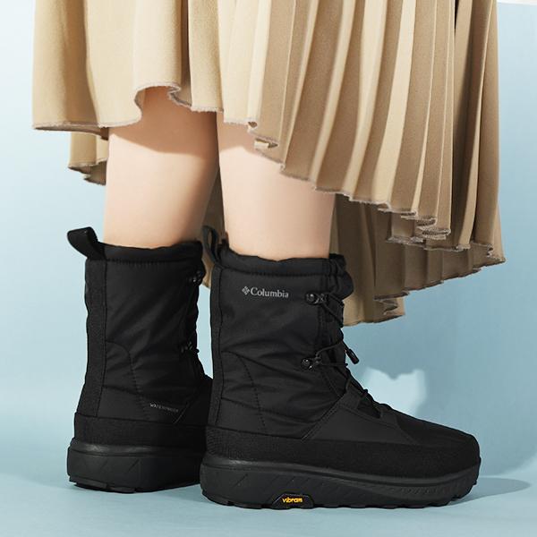 氷・雪に滑らない コロンビア 防水 スノーブーツ Columbia メンズ  