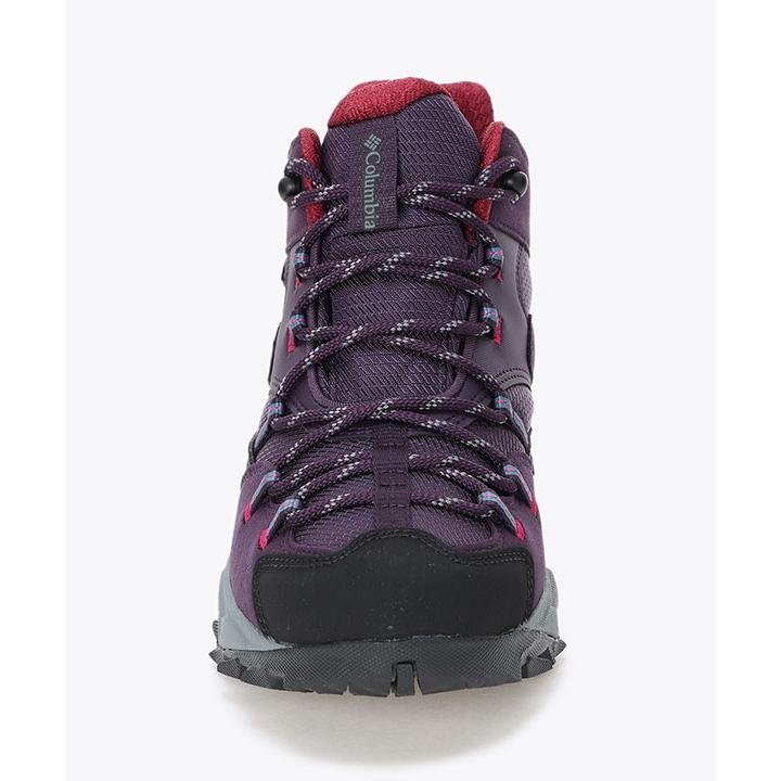 Columbia ハイカット登山靴　パープル Columbia（コロンビア） 防水 ハイキングシューズ レディース セイバー