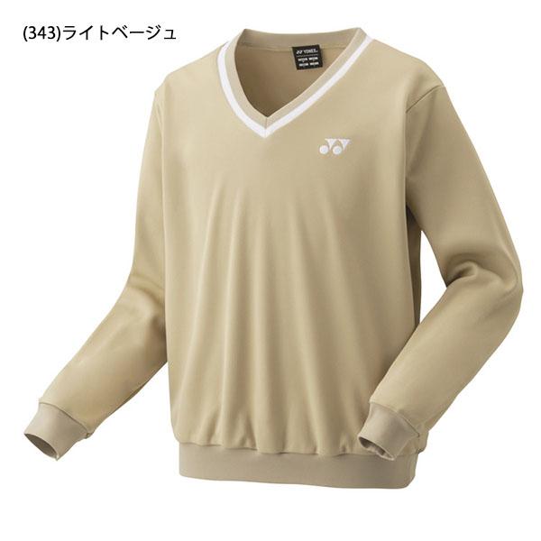 YONEX（ヨネックス） 長袖 トレーナー メンズ レディース スウェット V