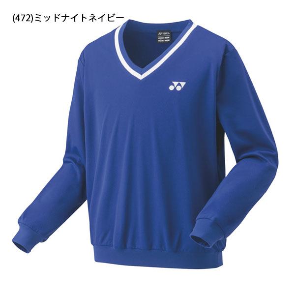 YONEX 全国大会 Vネックスウェットシャツ M YONEX（ヨネックス） 長袖 トレーナー メンズ レディース スウェット V