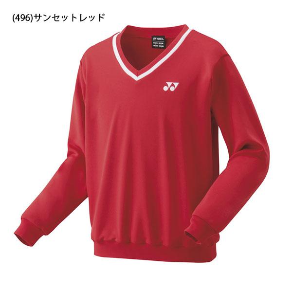 YONEX 全国大会 Vネックスウェットシャツ M YONEX（ヨネックス） 長袖 トレーナー メンズ レディース スウェット V