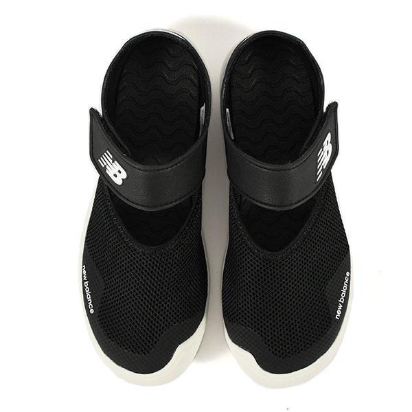 2026春夏新作 ニューバランス つま先保護 サンダル 水陸両用 New Balance 208 v2 キッズ ジュニア 子供 レディース マジックテープ シューズ 靴 黒 Y20853LMの画像