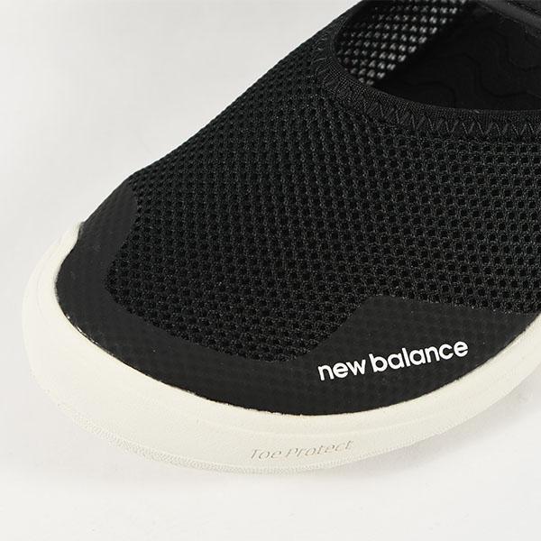 2026春夏新作 ニューバランス つま先保護 サンダル 水陸両用 New Balance 208 v2 キッズ ジュニア 子供 レディース マジックテープ シューズ 靴 黒 Y20853LMの画像