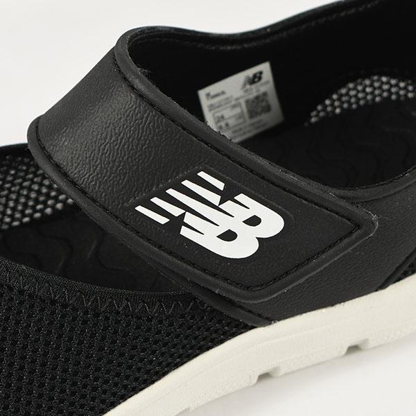 2026春夏新作 ニューバランス つま先保護 サンダル 水陸両用 New Balance 208 v2 キッズ ジュニア 子供 レディース マジックテープ シューズ 靴 黒 Y20853LMの画像