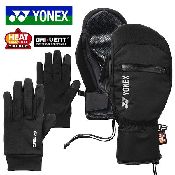 YONEX ミトングローブ GAC66 ブラック Mサイズ YONEX（ヨネックス） スノーボード グローブ GAC66 手袋 ミトン スノボ