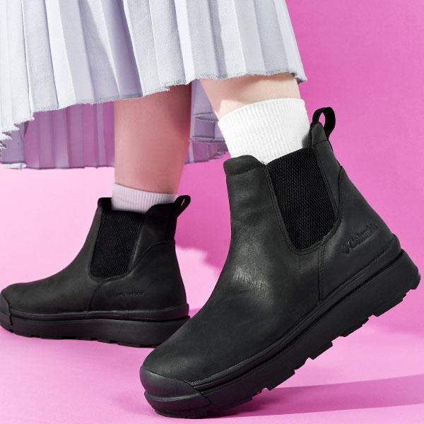 Columbia（コロンビア） 氷・雪に滑らない ショートブーツ レディース