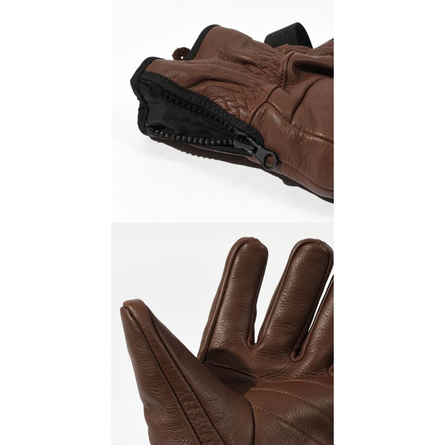 デスグリップグローブ　スキースノーボードグローブ　レザー新品未使用BLACK L 楽天市場】送料無料 スノーボード ミトン デスグリップ グローブ