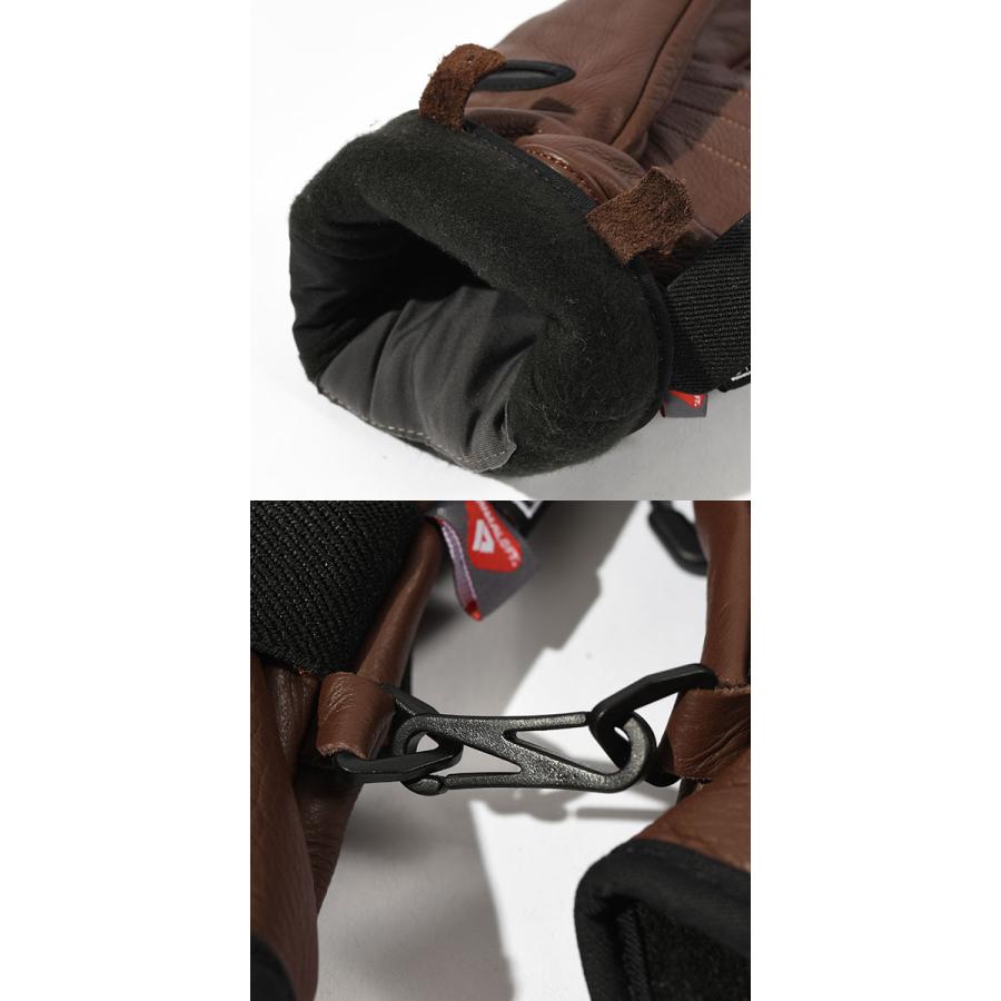 デスグリップグローブ　スキースノーボードグローブ　レザー新品未使用BLACK L スノーボード デスグリップ グローブ DEATHGRIP GLOVE レディース