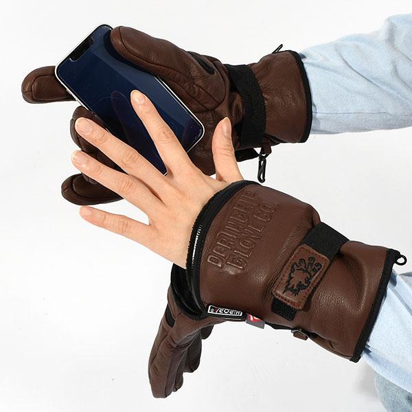 デスグリップグローブ　スキースノーボードグローブ　レザー新品未使用BLACK L 楽天市場】送料無料 スノーボード ミトン デスグリップ グローブ