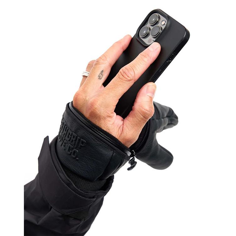 デスグリップグローブ　スキースノーボードグローブ　レザー新品未使用BLACK L 楽天市場】送料無料 スノーボード ミトン デスグリップ グローブ