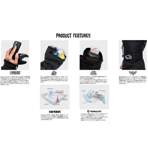 スノーボード デスグリップ グローブ DEATHGRIP GLOVE レディース