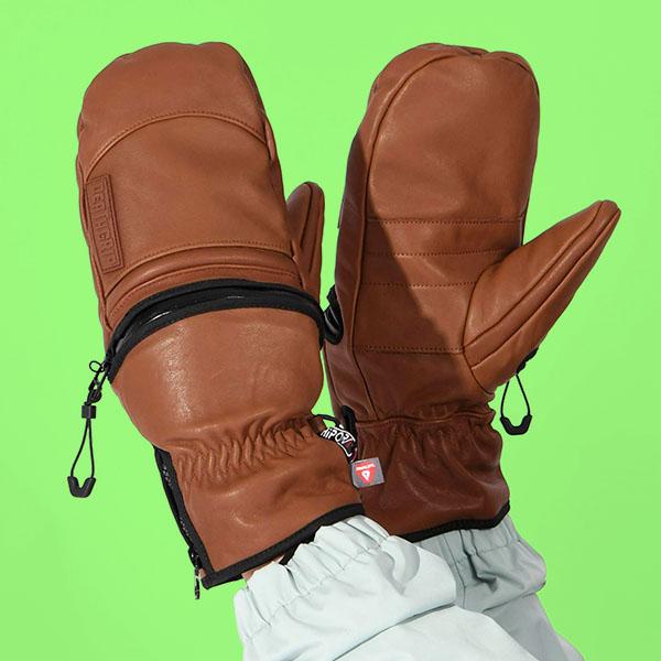 DEATHGRIP ZOMBIE GLOVE BROWN　Mサイズ　新品未使用 ラス1 XLサイズ のみ スノーボード ミトン デスグリップ グローブ