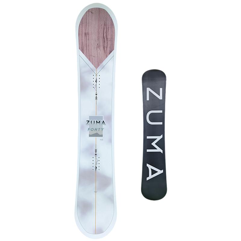 ZUMA ツマ スノーボード 板 FONTY キャンバー メンズ ボード スノボ