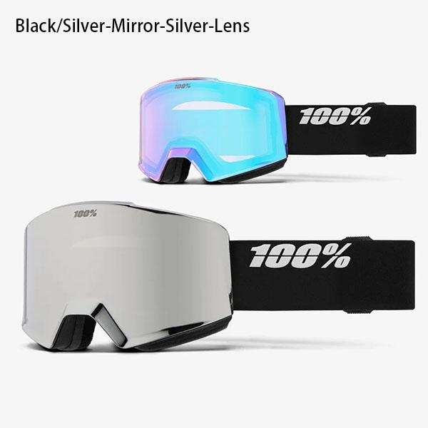 ラスト1点 スノーゴーグル 100% ワンハンドレッドパーセント NORG ノルグ アジアンフィット スノボ スノーボード スキー ゴーグル ギア 25-26冬新作 20%offの画像