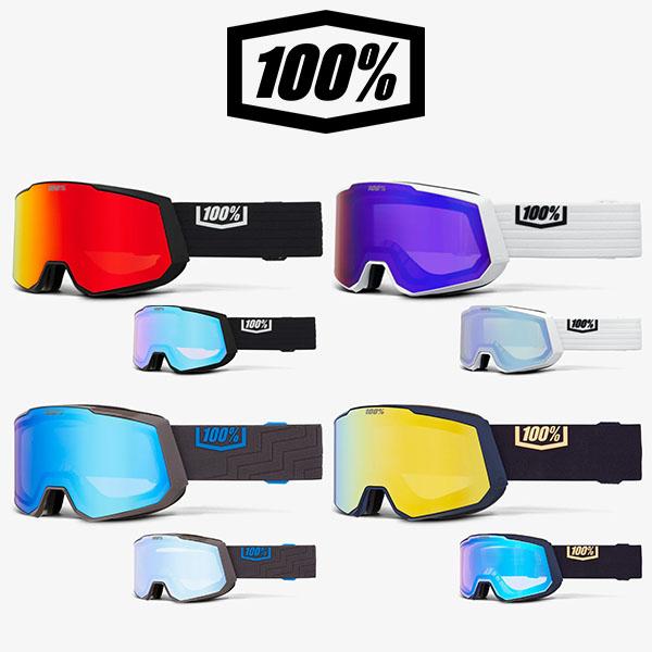 100% スノーゴーグル ワンハンドレッドパーセント SNOWCRAFT XL スノー