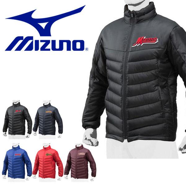 【海外輸入】 グラウンドコート MIZUNO ミズノ テックフィルジャケット ウェア ベースボール 野球 防寒 ジャケット メンズ コート、ジャケット