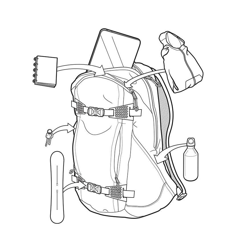 BURTON（バートン） バックパック BURTON Day Hiker Pack 22L リュック