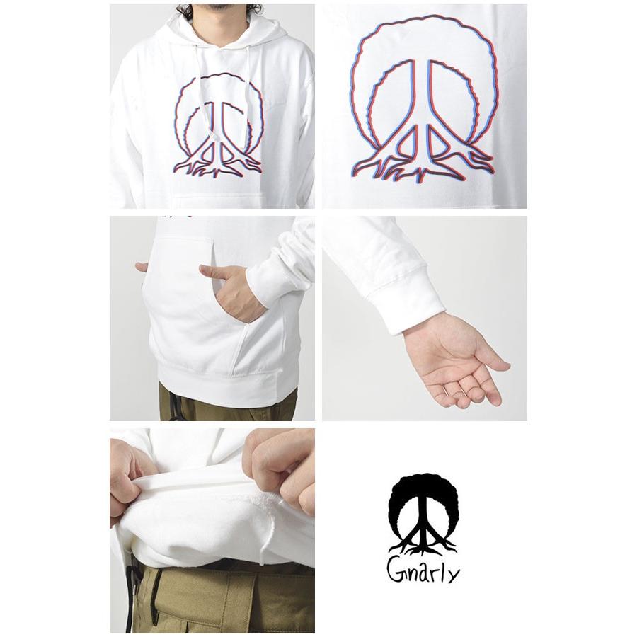プルオーバー パーカー ナーリー Gnarly 3D PEACE TREE HOODIE PULLOVER メンズ スノーボード スノボ|elephantsports|03