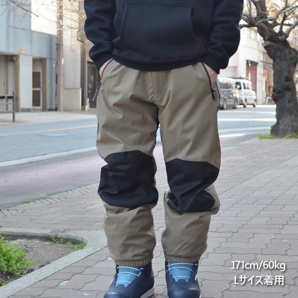 45%off スノーボードウェア パンツ AA HARDWEAR ダブルエー ハードウェア UNITED PANTS ベージュ メンズ 72122333の画像