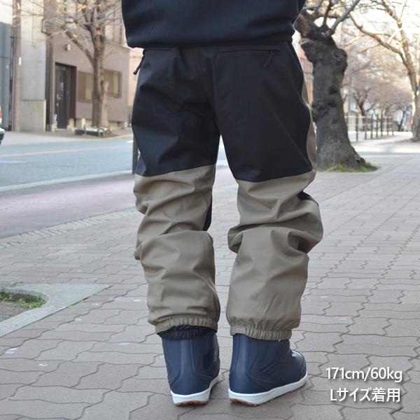 45%off スノーボードウェア パンツ AA HARDWEAR ダブルエー ハードウェア UNITED PANTS ベージュ メンズ 72122333の画像