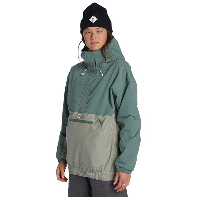 ラスト1点 Mサイズ 40%off スノーウェア ディーシー DC SHOE レディース ジャケット CHALET ANORAK スノーボードウェア アノラック ADJTJ03046の画像