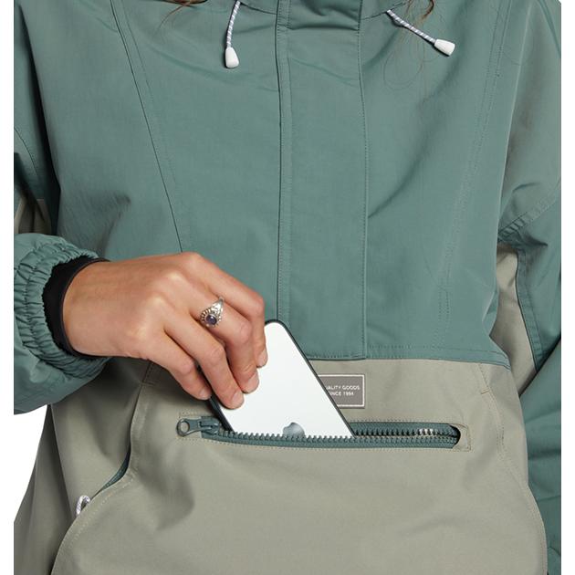 ラスト1点 Mサイズ 40%off スノーウェア ディーシー DC SHOE レディース ジャケット CHALET ANORAK スノーボードウェア アノラック ADJTJ03046の画像