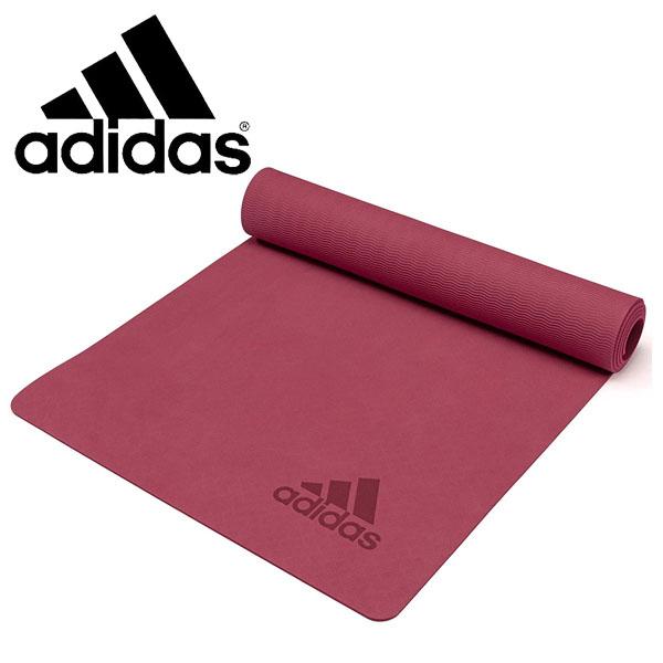 アディダス adidas ヨガマット 5mm ミスティルビー フィットネスマット ストレッチ トレーニング ヨガ ピラティス ADYG