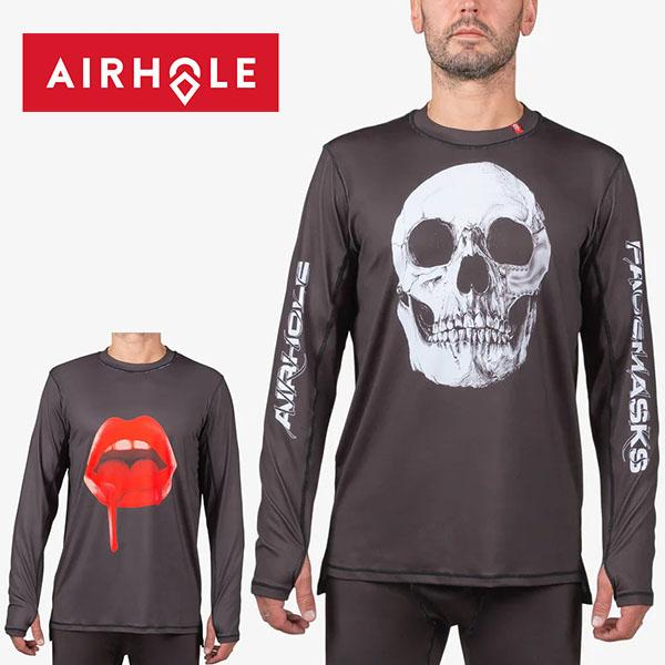 長袖 Tシャツ AIRHOLE エアホール DRYTECH THERMAL TOP メンズ スノー