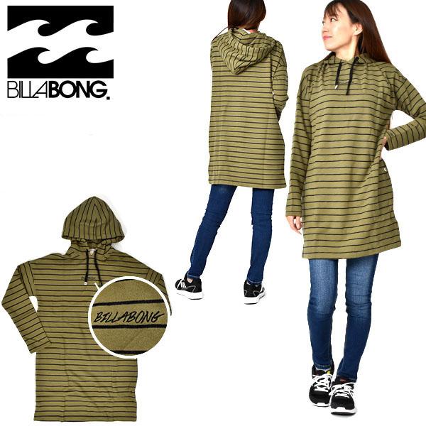 安い購入 長袖 スウェットパーカワンピース Billabong ビラボン レディース オリーブ 緑 プルオーバーパーカー ロング ワンピース ポイント10倍 Vinylspotnyc Com