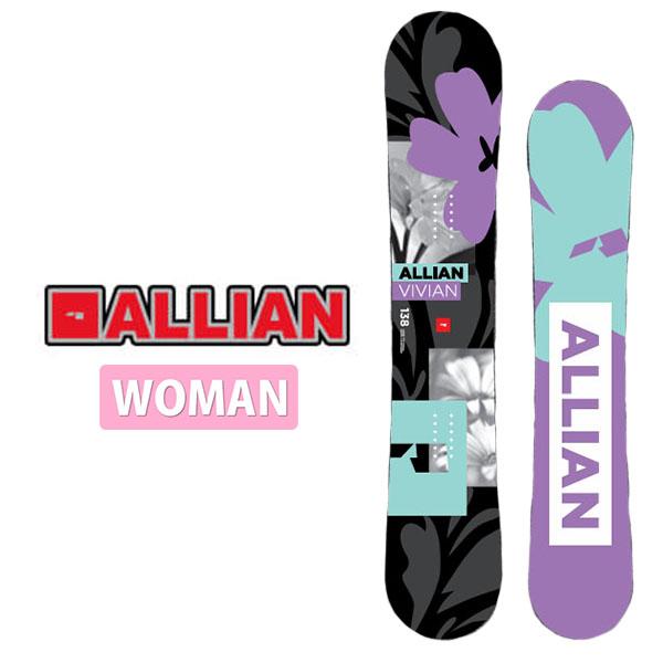 史上最も激安 Allian アライアン 板 スノー ボード Vivian ミッド キャンバー レディース スノーボード 婦人 142 145 注目ブランド Www Ladislexia Net