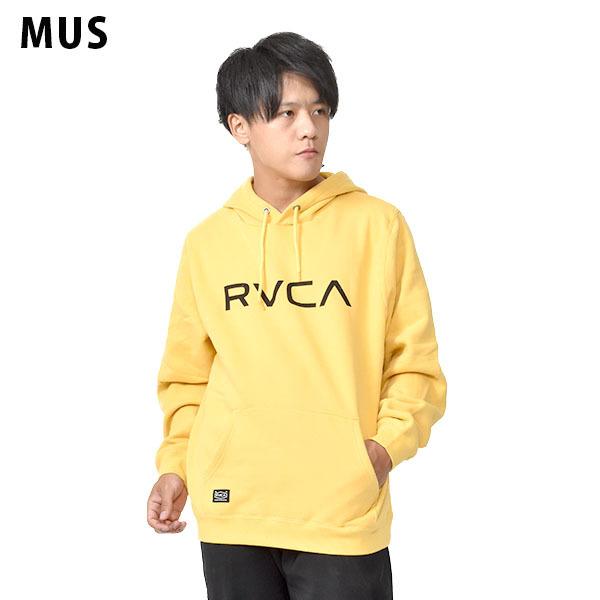 有名な高級ブランド Rvca ルーカ 秋冬新作 フーディー ロゴ 黄 イエロー Hoodie Rvca メンズ ルーカ Rvca プルオーバー パーカー プルオーバーパーカー フーディー パーカー メンズ ウエア