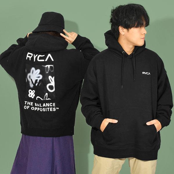 プルオーバーパーカー RVCA ルーカ メンズ FLORAL HOODIE フーディー パーカー スウェット ビックシルエット 2023秋冬新作｜elephantsports｜17