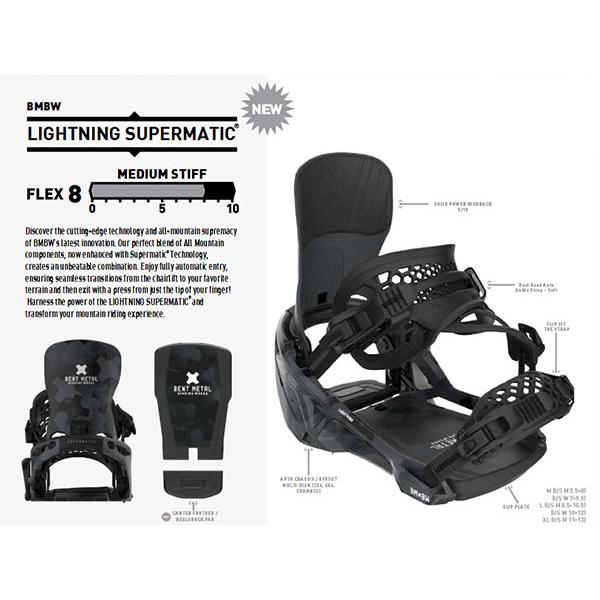BENT METAL ベントメタル バインディング LIGHTNING SUPERMATIC メンズ